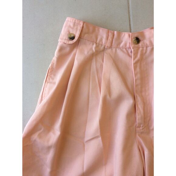 Outback Red Bermuda Walking Shorts High Waist Pleated - Picture 2 of 10